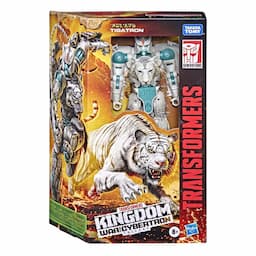 Transformers Toys Generations War for Cybertron: Kingdom Voyager WFC-K35 Tigatron Action Figure - 8 and Up, 7-inch
