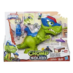 Playskool Heroes Chomp Squad Troopersaurus and Bobby Badge