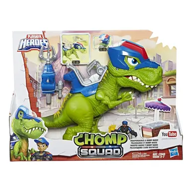 Playskool Heroes Chomp Squad Troopersaurus and Bobby Badge