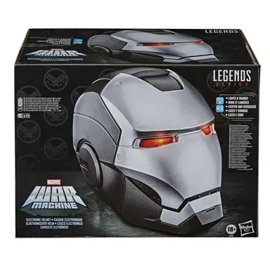 Hasbro Marvel Legends Series War Machine Roleplay Premium Collector Electronic Helmet with LED Light FX