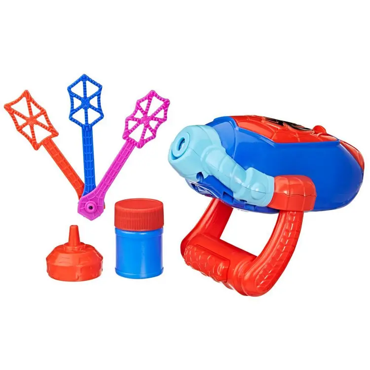 Marvel Spidey and His Amazing Friends Water-Webs Bubble Slinger Electronic Role Play Toy