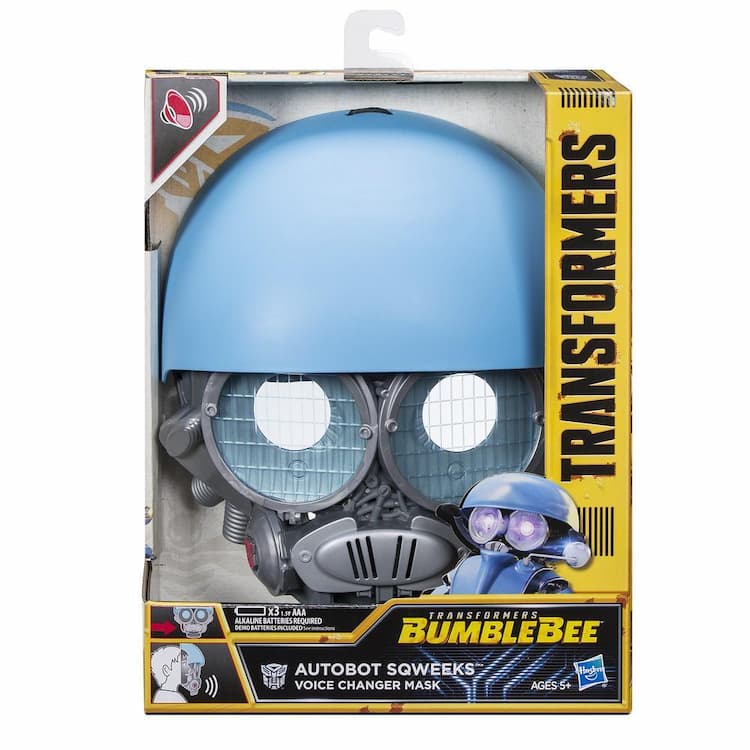Transformers: Bumblebee Autobot Sqweeks Voice Changer Mask