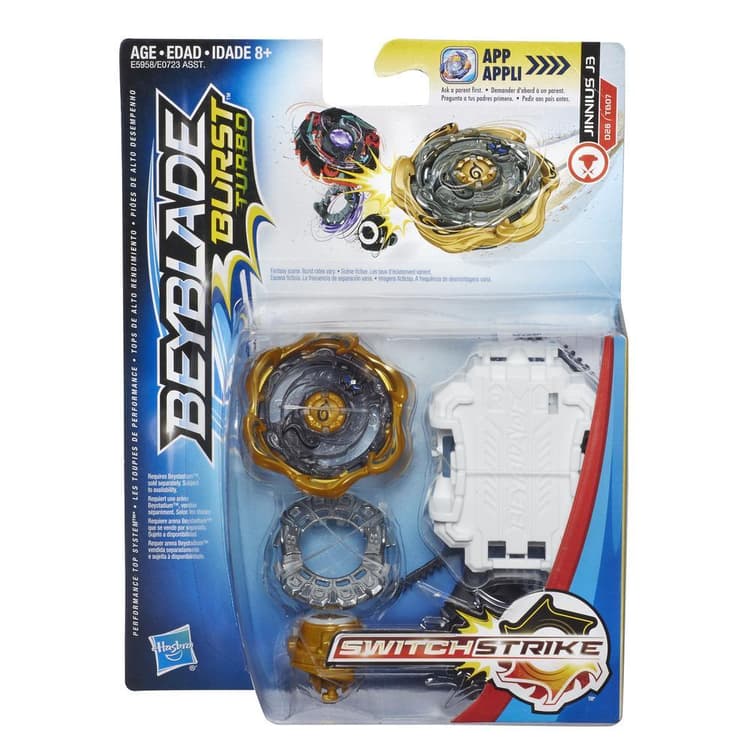 Beyblade Burst Turbo SwitchStrike Jinnius J3 Starter Pack