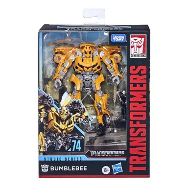 Transformers Studio Series 74 Deluxe Class Transformers: Revenge of the Fallen Bumblebee Figure - Age 8 and Up, 4.5-inch
