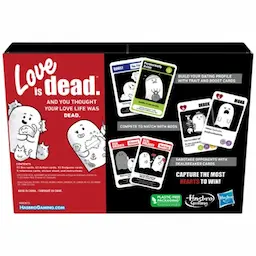 Love is Dead Game, Party Card Game for Adults and Teens, Light Strategy Dating Game for 2-5 Players Ages 13 and Up