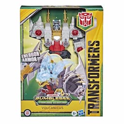 Transformers Bumblebee Cyberverse Adventures Dinobots Unite Ultimate Volcanicus Action Figure, Ages 6 and Up, 9-inch