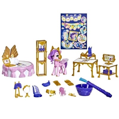 My Little Pony: A New Generation Movie Royal Room Reveal Princess Pipp Petals - 3-Inch Pony, Water-Reveal Toy for Kids