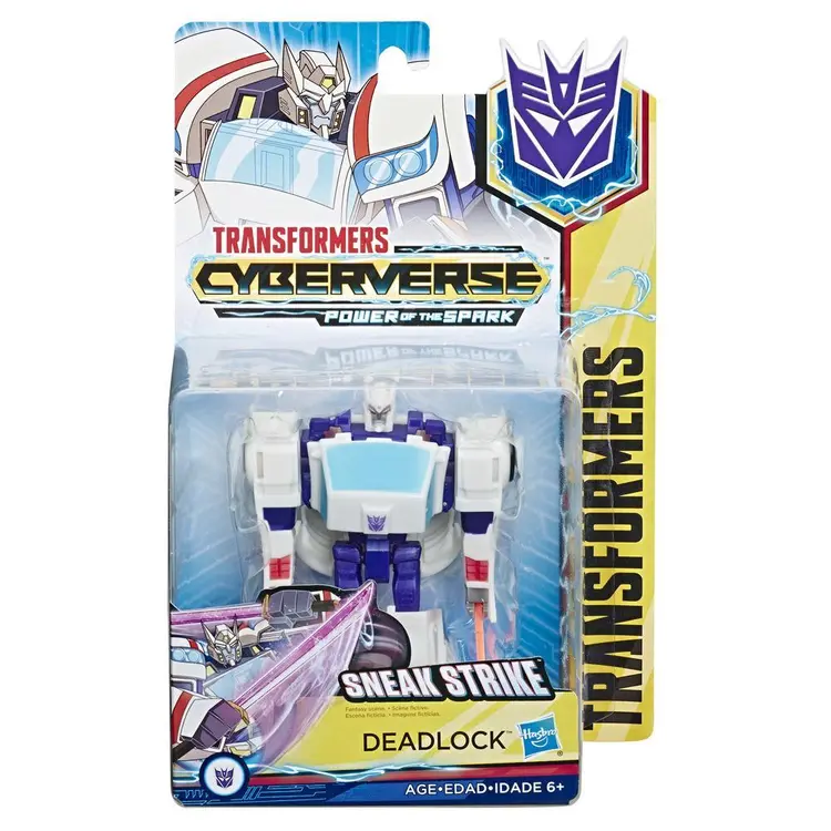 Transformers Toys Cyberverse Action Attackers Warrior Class Deadlock Action Figure