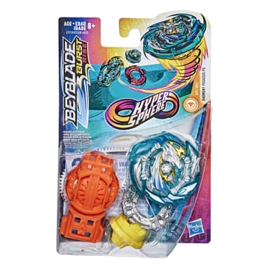 Beyblade Burst Rise Hypersphere Harmony Pegasus P5 Starter Pack -- Battling Top Toy and Right/Left-Spin Launcher