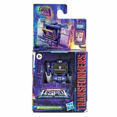 Transformers Toys Generations Legacy Core Soundwave Action Figure - 8 and Up, 3.5-inch