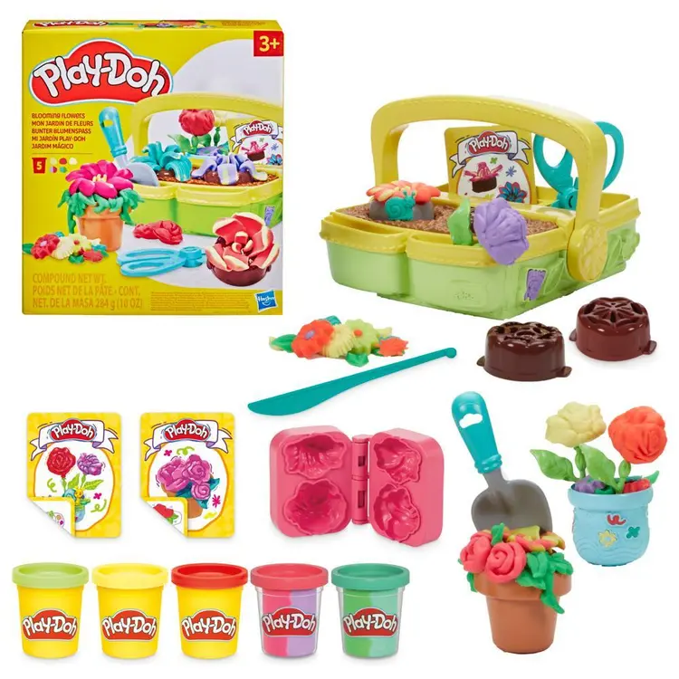Play-Doh Blooming Flowers Playset