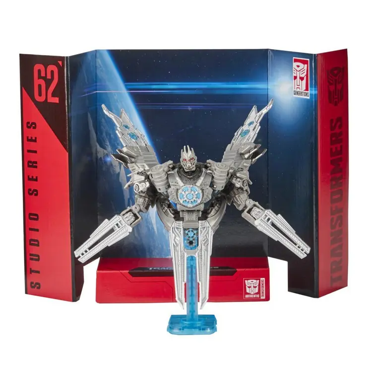Transformers Toys Studio Series 62 Deluxe Transformers: Revenge of the Fallen Soundwave Action Figure, 8 and Up, 4.5-inch