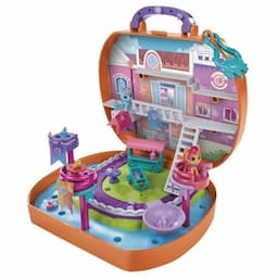 My Little Pony Mini World Magic Compact Creation Maretime Bay Toy - Portable Playset, Sunny Starscout Pony, Kids Ages 5+
