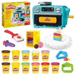 Play-Doh Super Slice Cake Play Kitchen Set, Arts & Crafts Toys for Kids 3+