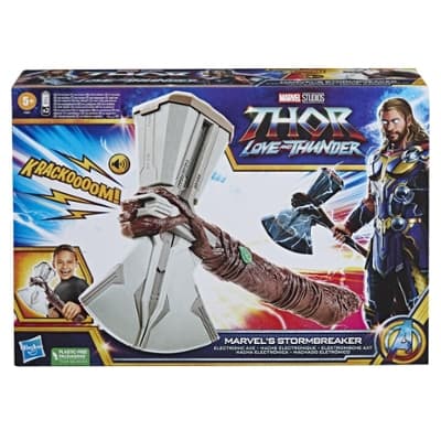 Marvel Studios’ Thor: Love and Thunder Marvel’s Stormbreaker Electronic Axe Roleplay Toy with SFX for Kids Ages 5 and Up