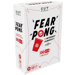 Fear Pong Adult Party Game by Cut , Ages 21+