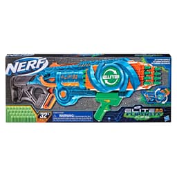 Nerf Elite 2.0 Flipshots Flip-32 Blaster, 32 Dart Barrels Flip to Double Your Firepower, 32-Dart Capacity, 32 Nerf Darts