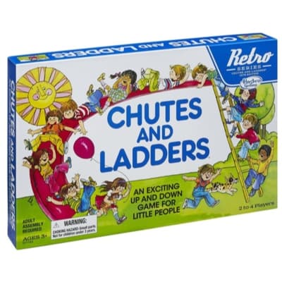 Chutes and Ladders Game: Retro Series 1978 Edition