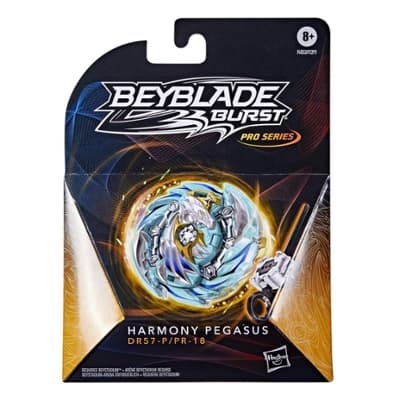 Beyblade Burst Pro Series Harmony Pegasus Spinning Top Starter Pack -- Battling Game Top with Launcher Toy