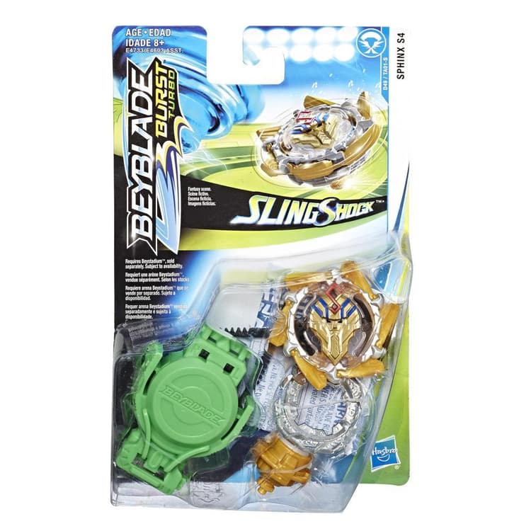 Beyblade Burst Turbo Slingshock Sphinx S4 Starter Pack