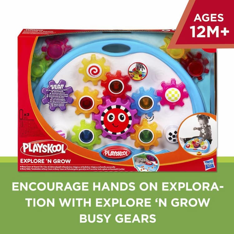Playskool Busy Gears Toy for Toddlers and Babies 12 Months and Up 
