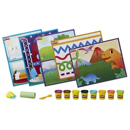 Play-Doh Shape and Learn Activity Mats and More