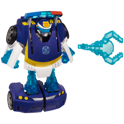 Playskool Heroes Transformers Rescue Bots Energize Chase the Police-Bot Figure
