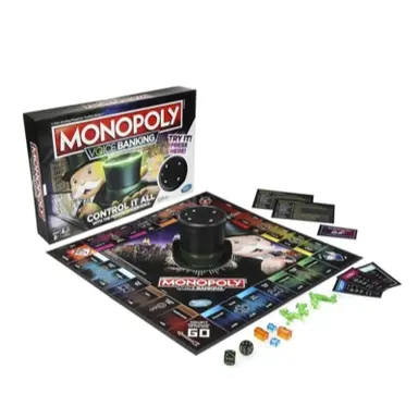 Monopoly Voice Banking Electronic Family Board Game