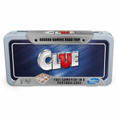 Hasbro Gaming Road Trip Series Clue Game Portable Board Game