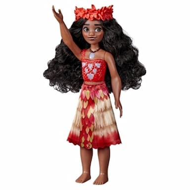 Disney Princess Singing Moana Fashion Doll, Sings Song from Disney's Moana Movie, Toy for Kids 3 Years and Up