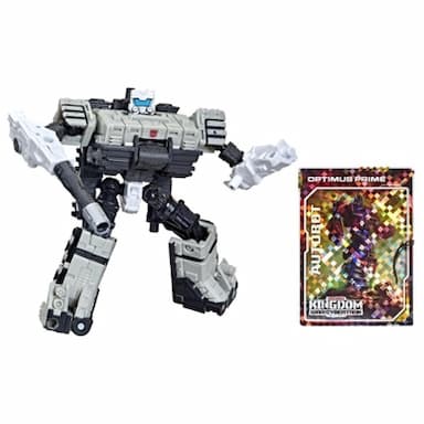 Transformers Toys Generations War for Cybertron: Kingdom Deluxe WFC-K33 Autobot Slammer Action Figure - 8 and Up, 5.5-inch