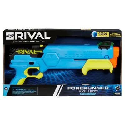Nerf Rival Forerunner XXIII-1200 Nerf Blaster, 12 Nerf Rival Accu-Rounds, Adjustable Sight