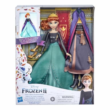 Disney's Frozen 2 Anna's Queen Transformation Fashion Doll With 2 Outfits, Toy Inspired by Disney's Frozen 2 