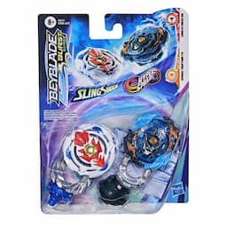 Beyblade Burst Surge Dual Collection Pack Hypersphere Lord Hydrax H5, Slingshock Spiral Treptune T4 Battling Game Top