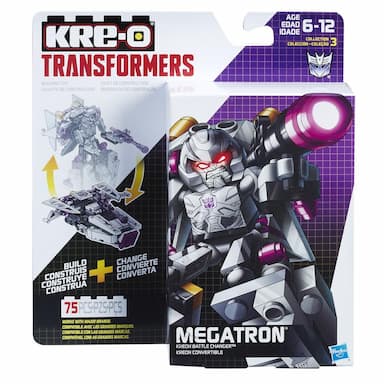 Transformers Toys KRE-O Kreon Battle Changers Megatron Buildable Figure with 2 Modes - Adults and Kids, Ages 6 and Up