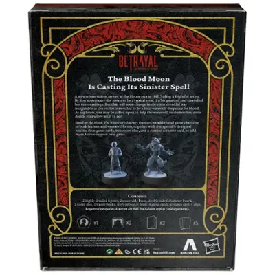 Betrayal the Werewolf's Journey Blood on the Moon Expansion Pack, Requires Betrayal at HOTH 3rd Edition to Play (Sold Separately)