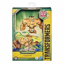 Transformers Bumblebee Cyberverse Adventures Toys Deluxe Class Cheetor Action Figure, Saber Strike Action Attack, 5-inch