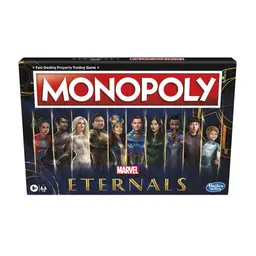 Monopoly: Marvel Studios' Eternals Edition Board Game for Marvel Fans, Kids Ages 8 and Up