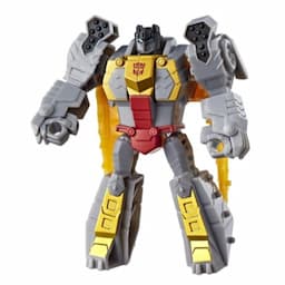 Transformers Toys Cyberverse Action Attackers Scout Class Grimlock Action Figure - Repeatable Chomp Jaw Action Attack Move - For Kids Ages 6 and Up, 3.75-inch