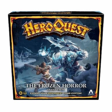 Avalon Hill HeroQuest The Frozen Horror Quest Pack, for Ages 14 and Up, Requires HeroQuest Game System to Play