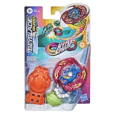 Beyblade Burst Rise Hypersphere Flare Cobra C5 Starter Pack -- Stamina Type Battling Game Top and Launcher Toy