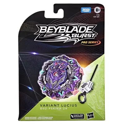 Beyblade Burst Pro Series Variant Lucius Spinning Top Starter Pack, Battling Game Toy