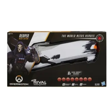 Overwatch Reaper (Wight Edition) and 8 Overwatch Nerf Rival Rounds