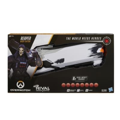 Overwatch Reaper (Wight Edition) and 8 Overwatch Nerf Rival Rounds