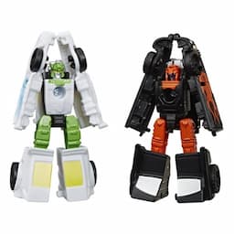 Transformers Toys Generations War for Cybertron: Earthrise Micromaster WFC-E3 Hot Rod Patrol 2-Pack, 1.5-inch