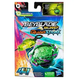 Beyblade Burst QuadStrike Chain Kerbeus K8 Starter Pack, Battling Game Toy with Launcher