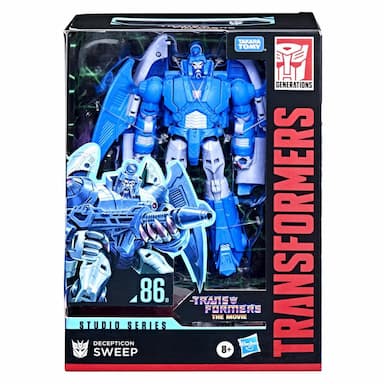 Transformers Studio Series 86-10 Voyager The Transformers: The Movie Decepticon Sweep Figure, Ages 8 and Up, 6.5-inch