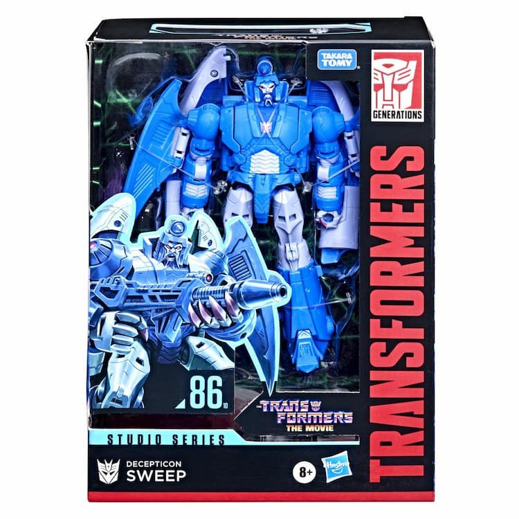 Transformers Studio Series 86-10 Voyager The Transformers: The Movie Decepticon Sweep Figure, Ages 8 and Up, 6.5-inch