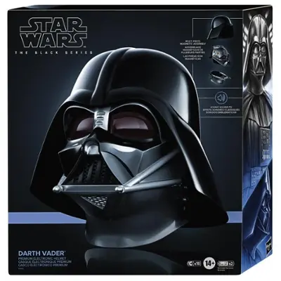 Star Wars The Black Series Darth Vader Premium Electronic Helmet Star War: Obi-Wan Kenobi Collectible Toy Ages 14 and Up