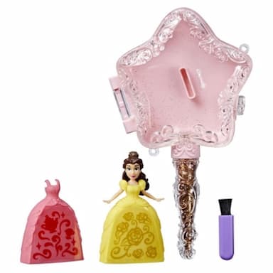 Princess Secret Styles Magic Glitter Wand Belle Doll, Toy for Kids 4 and Up